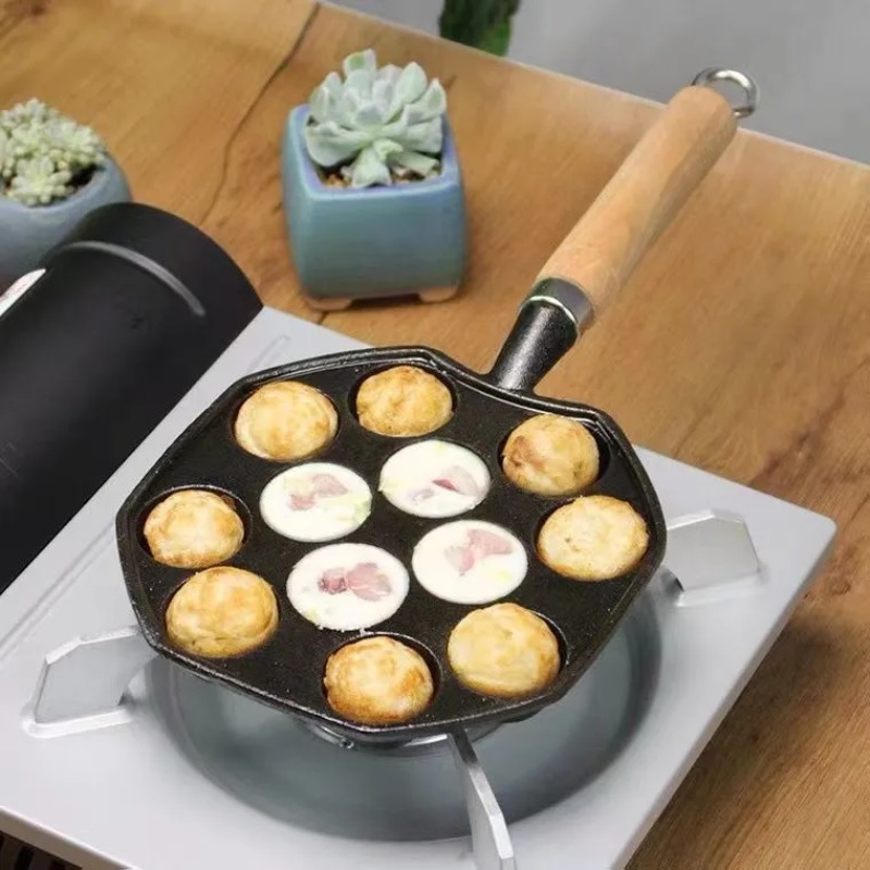 Dosa Pan Iron - Patelnia Takoyaki do pieczenia 14-otworowy prezent
