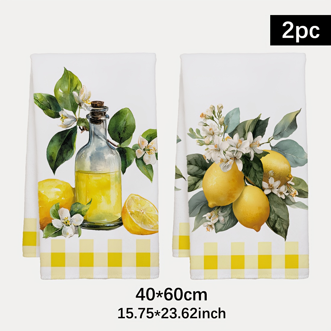 Home Cooking Supplies - 2 szt., Ściereczki kuchenne z motywem