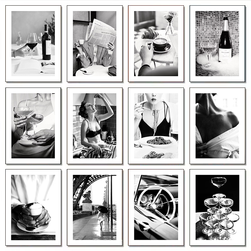 Home Cooking Oil - Nowoczesna Luksusowa Moda Szampan Wino Sexy
