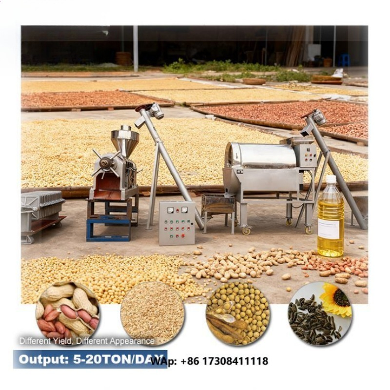 Home Cooking Oil - Maszyna do produkcji oleju słonecznikowego, sojowego,
