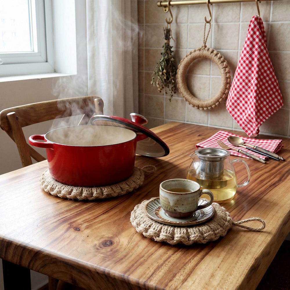 2 szt. Rustykalne podkładki po – Dosa Pan Iron recenzja i cena