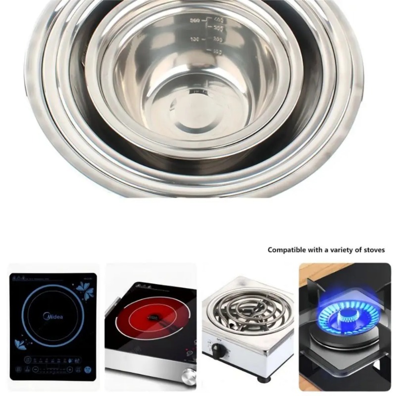 Miski do mieszania ze stali ni – Home Cooking Supplies recenzja i cena