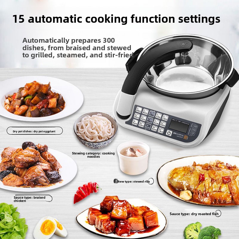 Inteligentny robot kuchenny E1 – Home Cooking Oil recenzja i cena