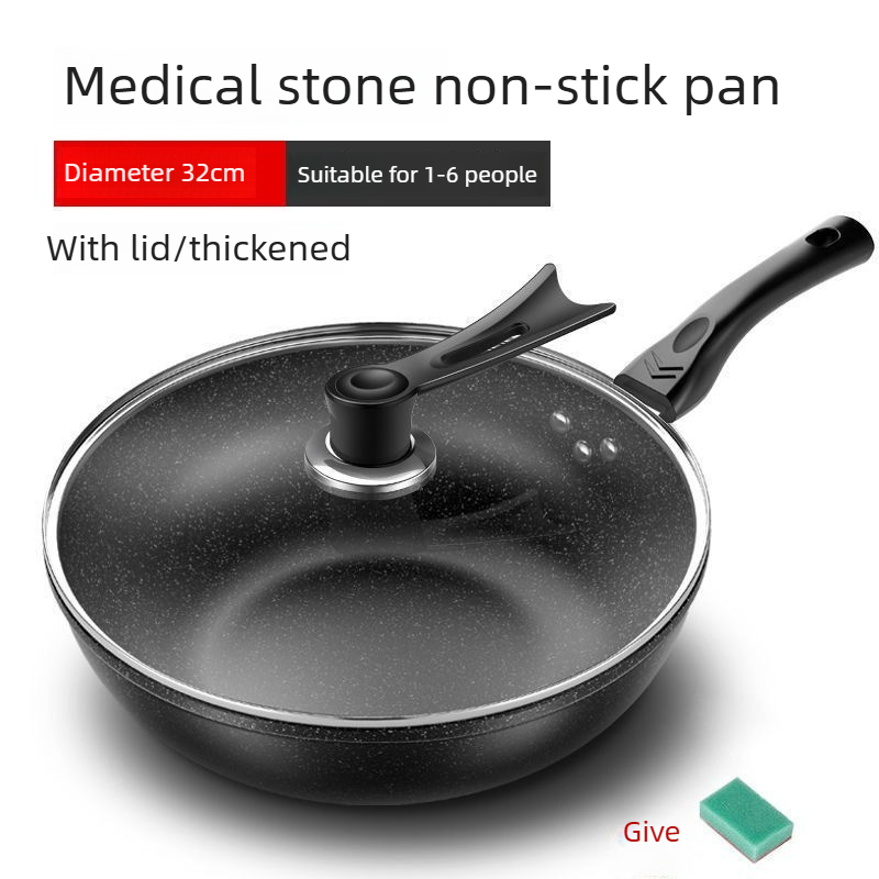 Patelnia z kamienia Maifan, ni – Home Cooking Gas recenzja i cena