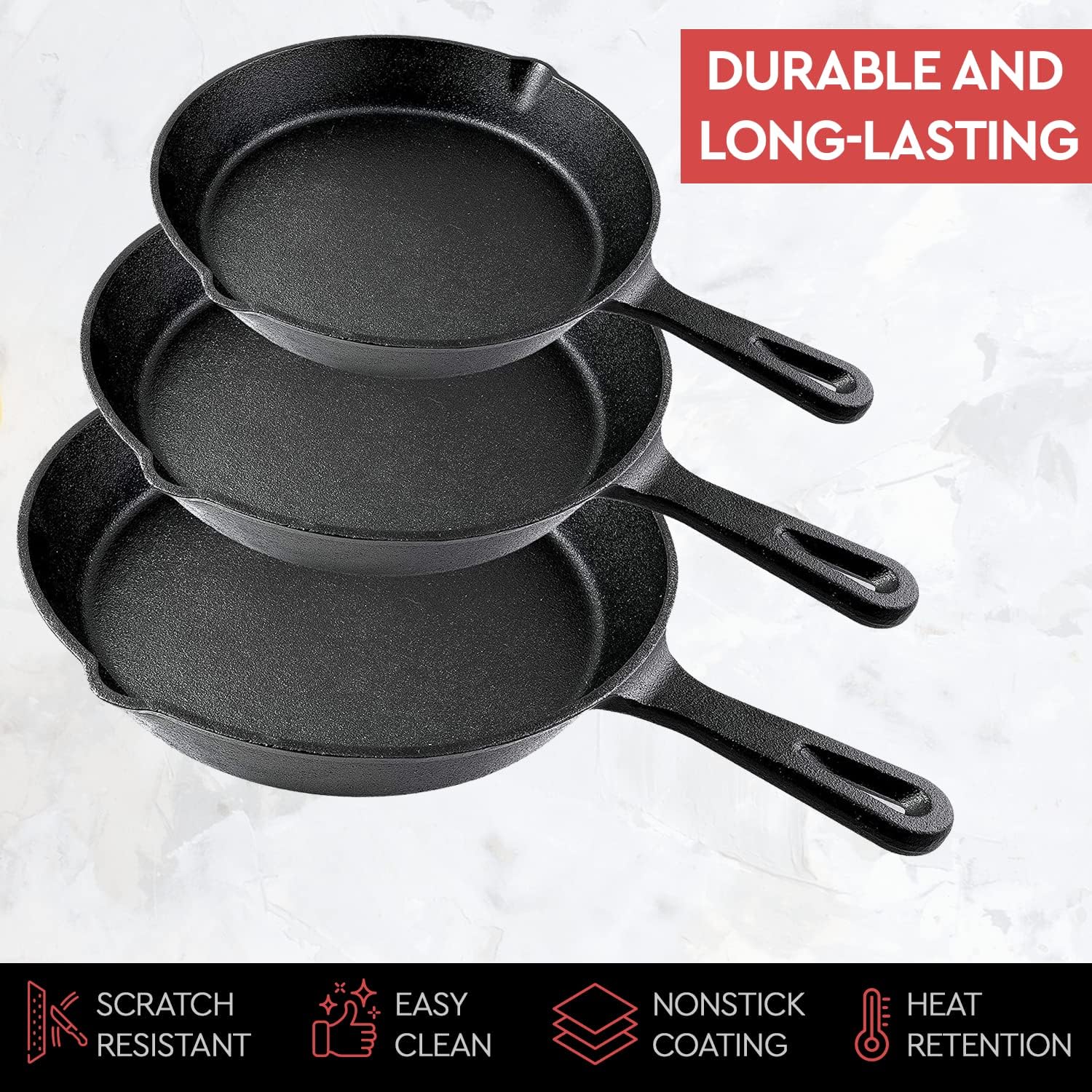 Patelnia żeliwna 14/16/20cm, n – Dosa Pan Iron recenzja i cena