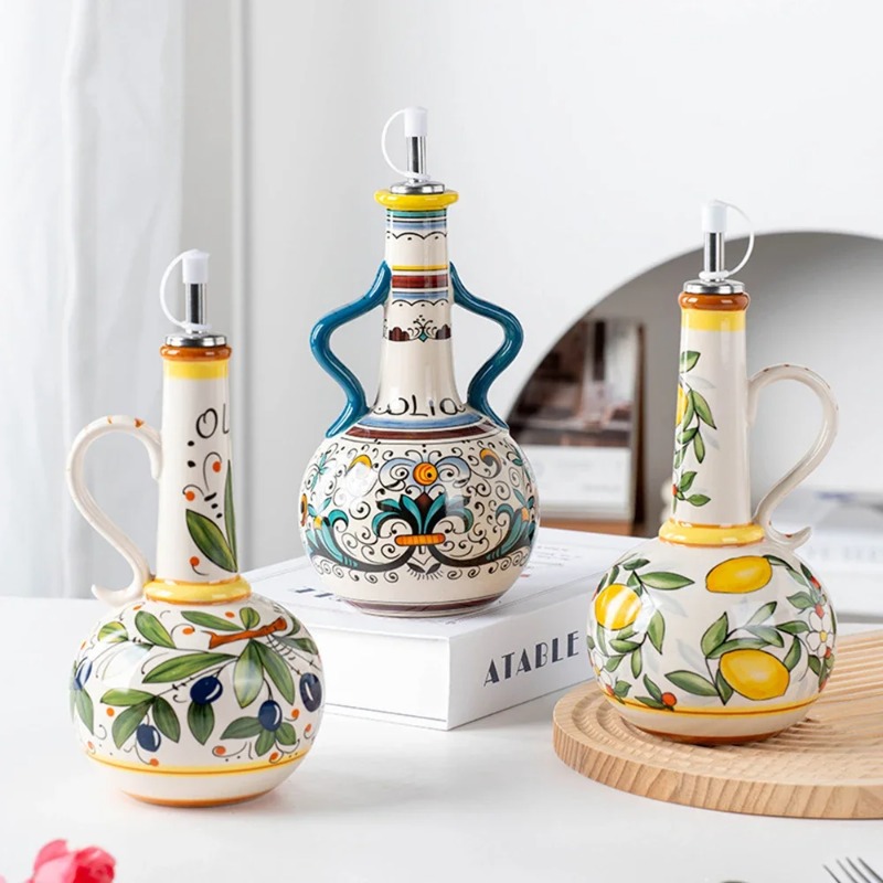 Ceramiczna butelka na olej, bu – Home Cooking Oil recenzja i cena