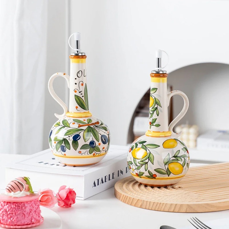 Ceramiczna butelka na olej, bu – Home Cooking Oil recenzja i cena